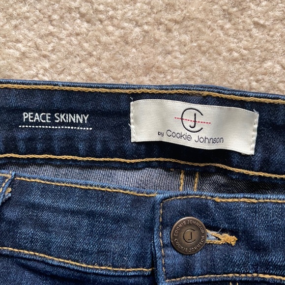 CJ by Cookie Johnson Dark Wash Boyfriend Jeans 34 - Picture 3 of 5